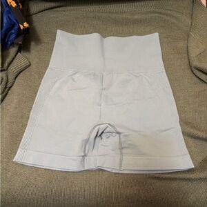 Amazon Women's Athletic Shorts in Light Gray